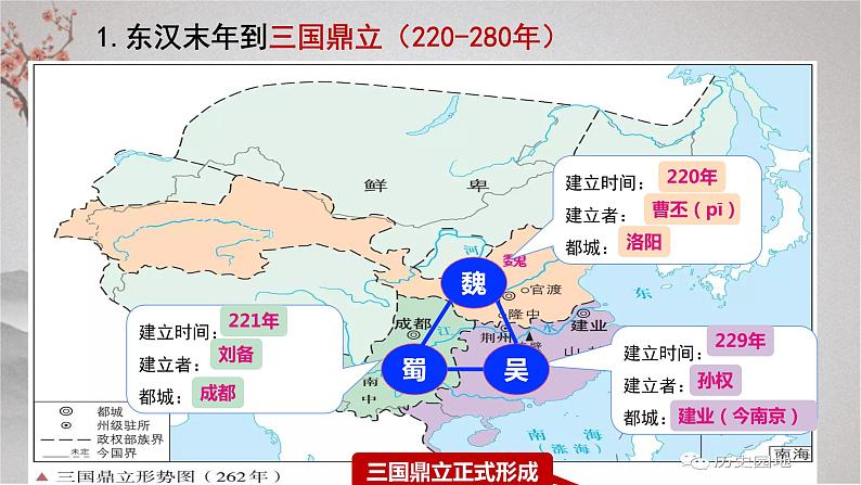 2022-2023学年统编版（2019）高中历史必修中外历史纲要上册第5课 三国两晋南北朝的政权更迭与民族交融 课件第4页