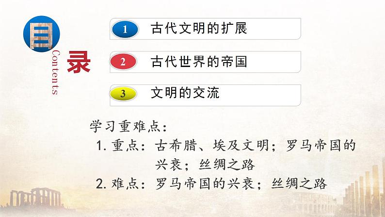 2021-2022学年高中历史统编版（2019）必修中外历史纲要下册第2课 古代世界的帝国与文明的交流 课件第4页