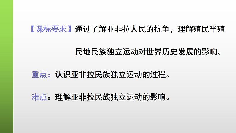 第13课  亚非拉民族独立运动 课件--2021-2022学年高中历史统编版（2019）必修中外历史纲要下册04