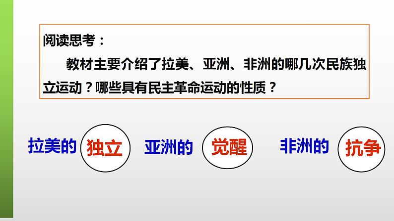 第13课  亚非拉民族独立运动 课件--2021-2022学年高中历史统编版（2019）必修中外历史纲要下册05