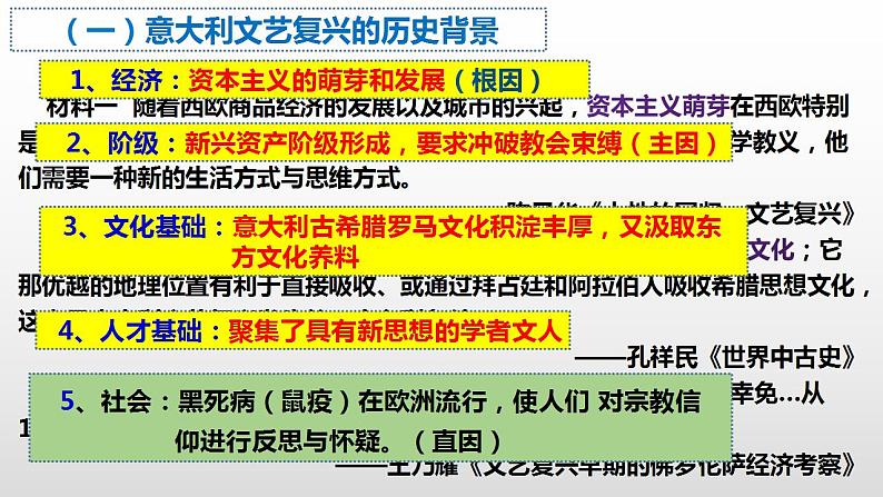 2021-2022学年高中历史统编版（2019）必修中外历史纲要下册第8课 欧洲的思想解放运动 课件第6页