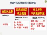 2022-2023学年高中历史统编版（2019）选择性必修一第1课 中国古代政治制度的形成与发展 课件
