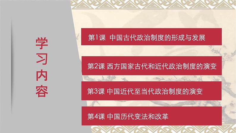 2022-2023学年高中历史统编版2019选择性必修1第1课  中国古代政治制度的形成与发展 课件第5页