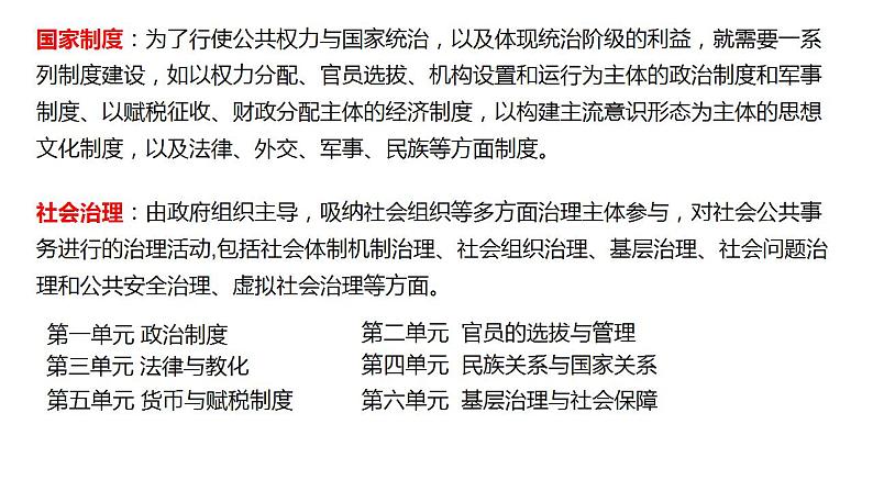 2022-2023学年高中历史统编版（2019）选择性必修一 第1课中国古代政治制度的形成与发展课件01