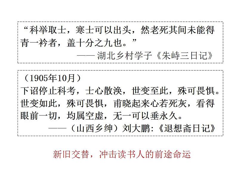 2021-2022学年统编版（2019）高中历史选择性必修1第7课 近代以来中国的官员选拔与管理 课件08