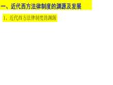 2022-2023学年高中历史统编版2019选择性必修1第9课 近代西方的法律与教化 课件