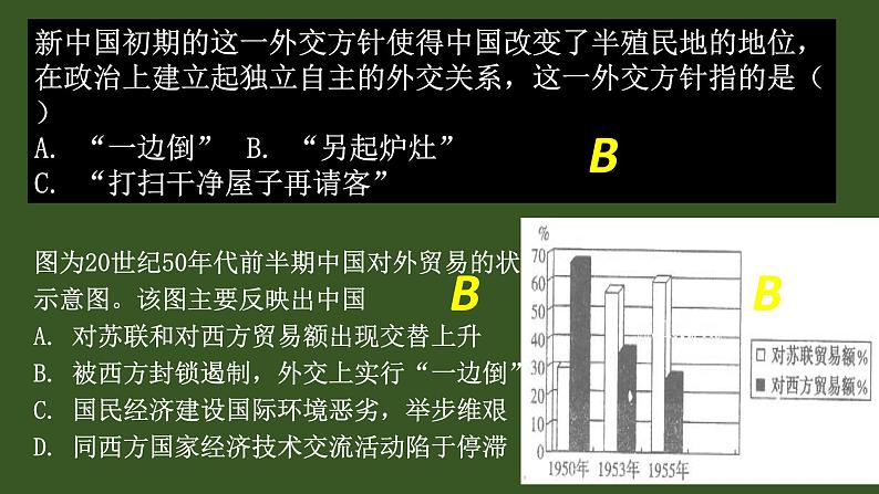 2022-2023学年统编版（2019）高中历史选择性必修1第14课 当代中国的外交 课件第8页