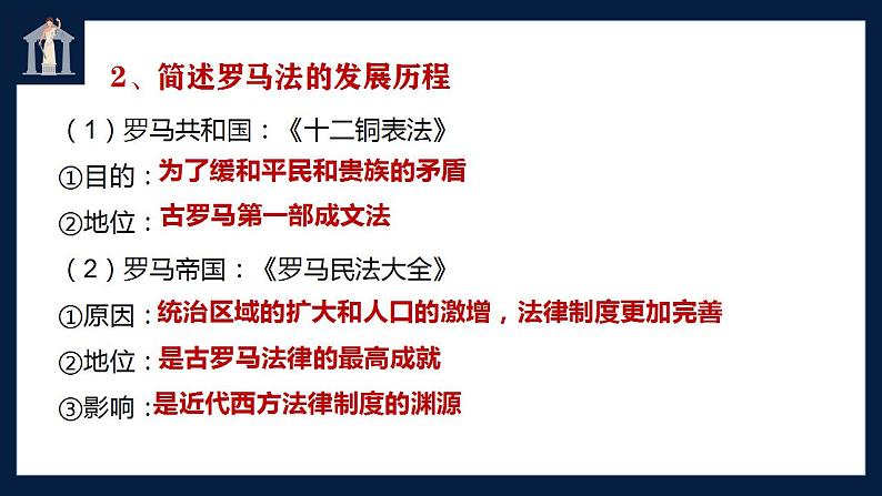 2022-2023学年高中历史统编版（2019）选择性必修1第9课 近代西方的法律与教化 课件05