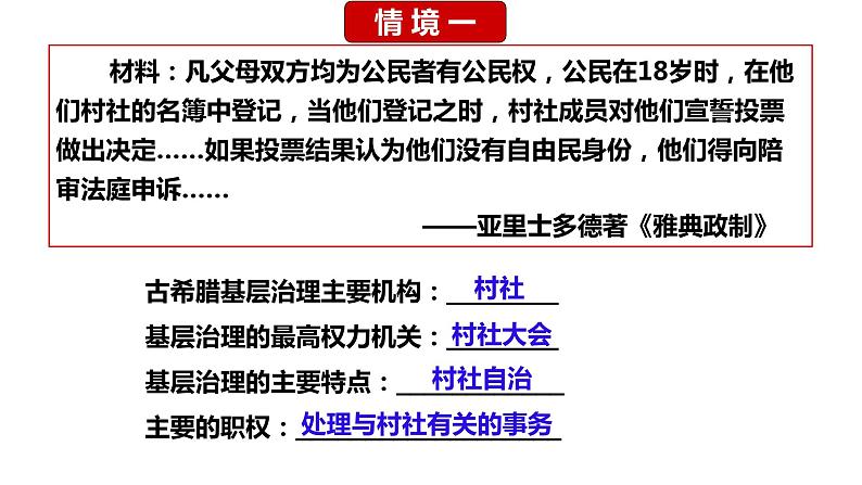 第18课 世界主要国家的基层治理与社会保障 课件 高中历史人教部编版 选择性必修105