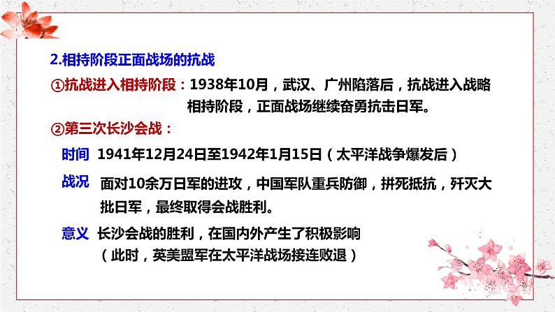 第24课 全民族浴血奋战与抗日战争的胜利 课件 高中历史人教部编版 中外历史纲要（上）第5页