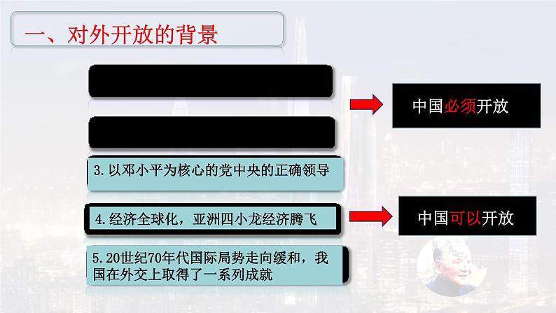 高中历史人教版必修2 第13课 对外开放格局的初步形成  课件06