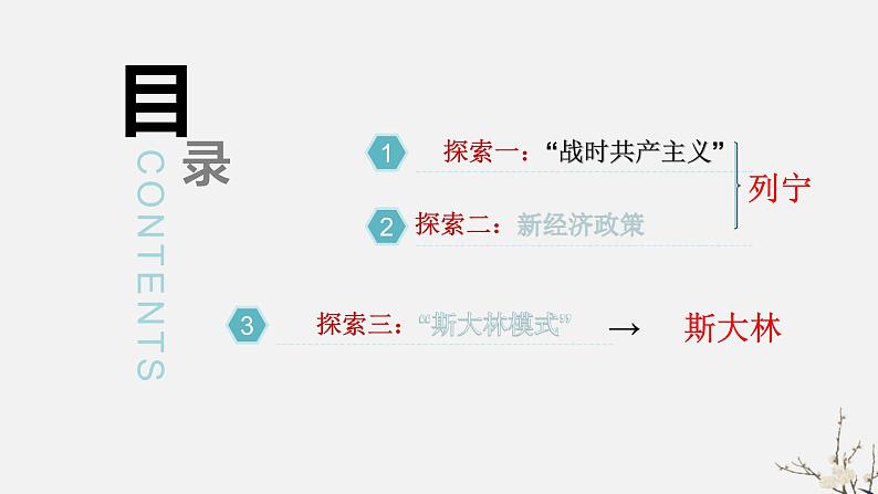 高中历史人教版必修2 第20课 从“战时共产主义”到“斯大林模式”  课件第2页