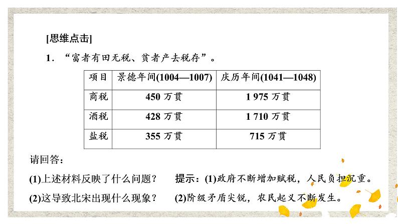 第1课 社会危机四伏和庆历新政 课件 高中历史人教版选修1第4页