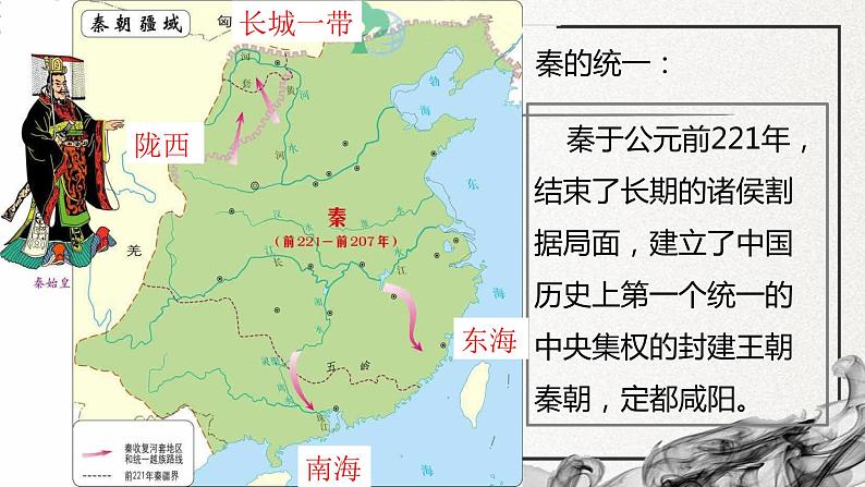 第3课 秦统一多民族封建国家的建立必修中外历史纲要上册 (7)第6页