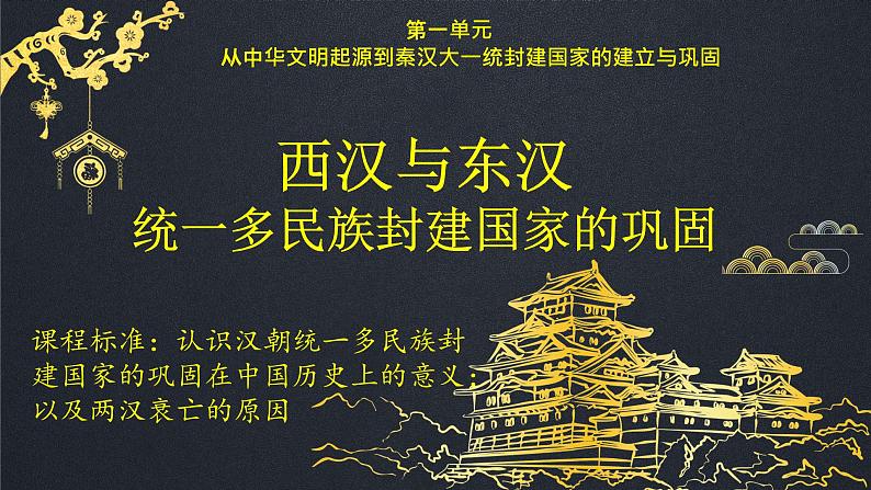 第4课 西汉与东汉——统一多民族封建国家的巩固必修中外历史纲要上册 (4)第1页