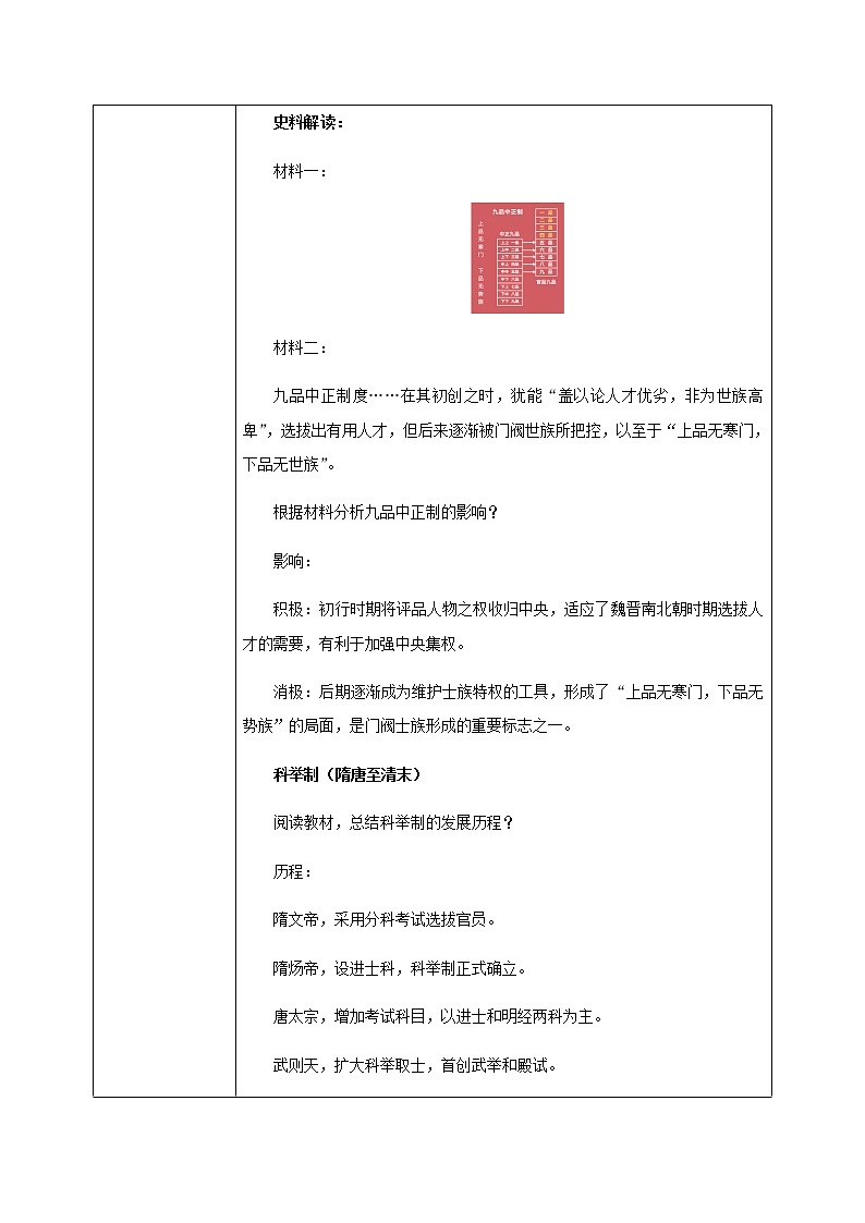 第7课《隋唐制度的变化与创新》课件+教案+同步练习03