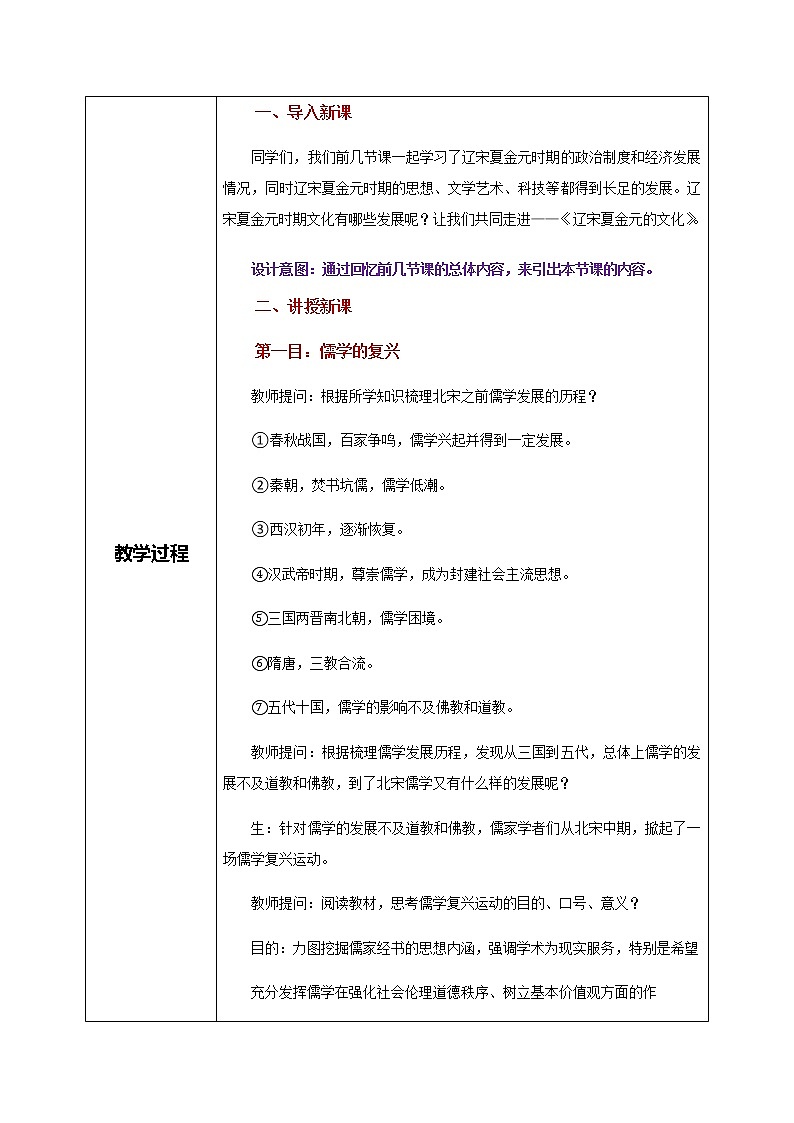 第12课《辽宋夏金元的文化》课件+教案+同步练习02
