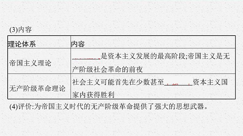 2022高考历史一轮复习 第25讲　第一次世界大战后的社会主义革命与建设及亚非拉民族民主运动课件第6页