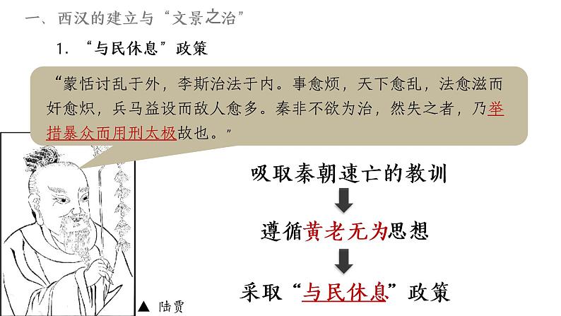 2022-2023学年高中历史统编版2019必修中外历史纲要上册第4课 西汉与东汉——统一多民族封建国家的巩固 教学课件第6页