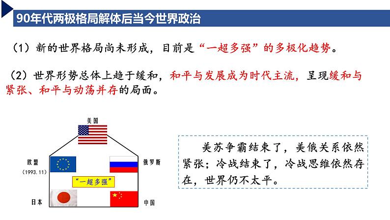 2021-2022学年高中历史统编版（2019）必修中外历史纲要下册第23课 和平发展合作共赢的时代潮流 课件02