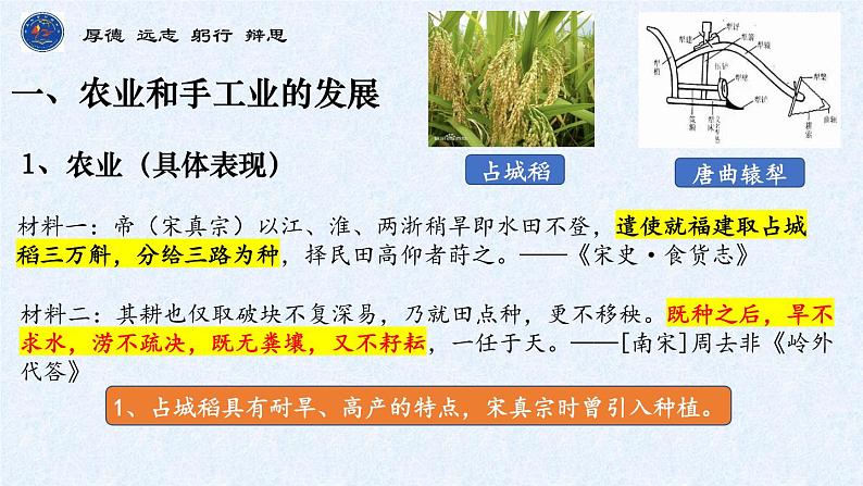 第11课辽宋夏金元的经济与社会课件2022-2023学年统编版高中历史必修中外历史纲要上册 (6)第5页