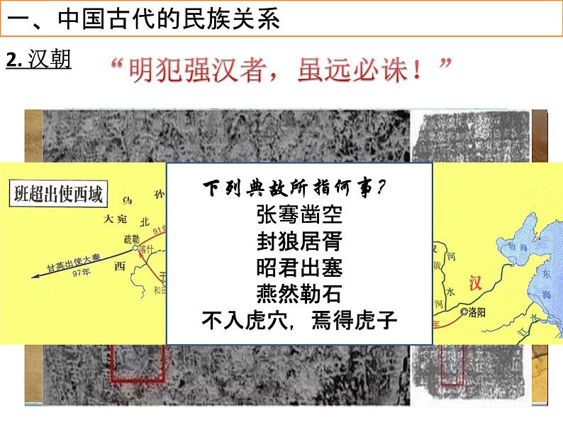 2022-2023学年高中历史统编版（2019）选择性必修一第11课 中国古代的民族关系与对外交往 课件04