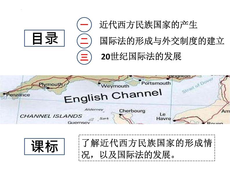 2022-2023学年高中历史统编版（2019）选择性必修一第12课 近代西方民族国家与国际法的发展 课件02