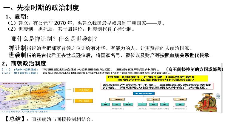 第1课中国古代政治制度的形成与发展课件高中历史统编版选择性必修一 (3)06