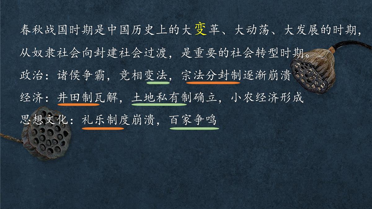 2022-2023学年高中历史统编版（2019）必修中外历史纲要上册第2课 诸侯纷争与变法运动 课件第3页