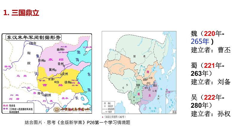 2022-2023学年高中历史统编版（2019）必修中外历史纲要上册第5课  三国两晋南北朝的政权更迭与民族交融 课件第6页