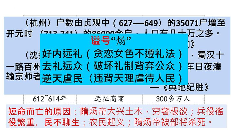 2022-2023学年高中历史统编版（2019）必修中外历史纲要上册第6课 从隋唐盛世到五代十国第7页