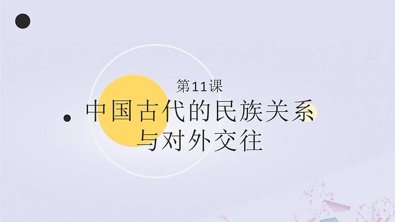 2022-2023学年高中历史统编版2019选择性必修1 第11课《中国古代的民族关系与对外交往》课件第2页