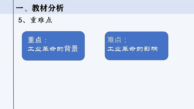 2022-2023学年统编版（2019）高中历史必修中外历史纲要下册第10课 影响世界的工业革命 说课课件第7页