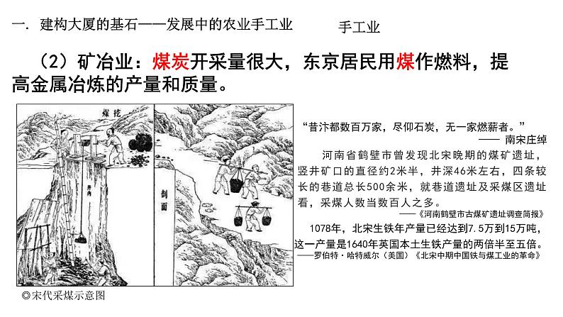 2022-2023学年统编版（2019）高中历史必修中外历史纲要上册第11课 辽宋夏金元的经济与社会 课件第7页