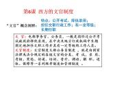 2022-2023学年高中历史统编版（2019）选择性必修一第6课 西方的文官制度 课件