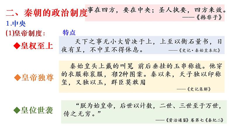 国家制度和社会治理第一单元复习课件07