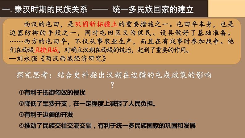 2022-2023学年高中历史统编版（2019）选择性必修一第11课 中国古代的民族关系与对外交往 课件第5页