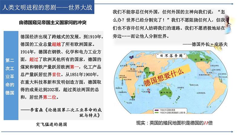 第14课 第一次世界大战与战后国际秩序 课件第8页