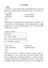 2023忻州高三上学期第二次联考历史试题含解析