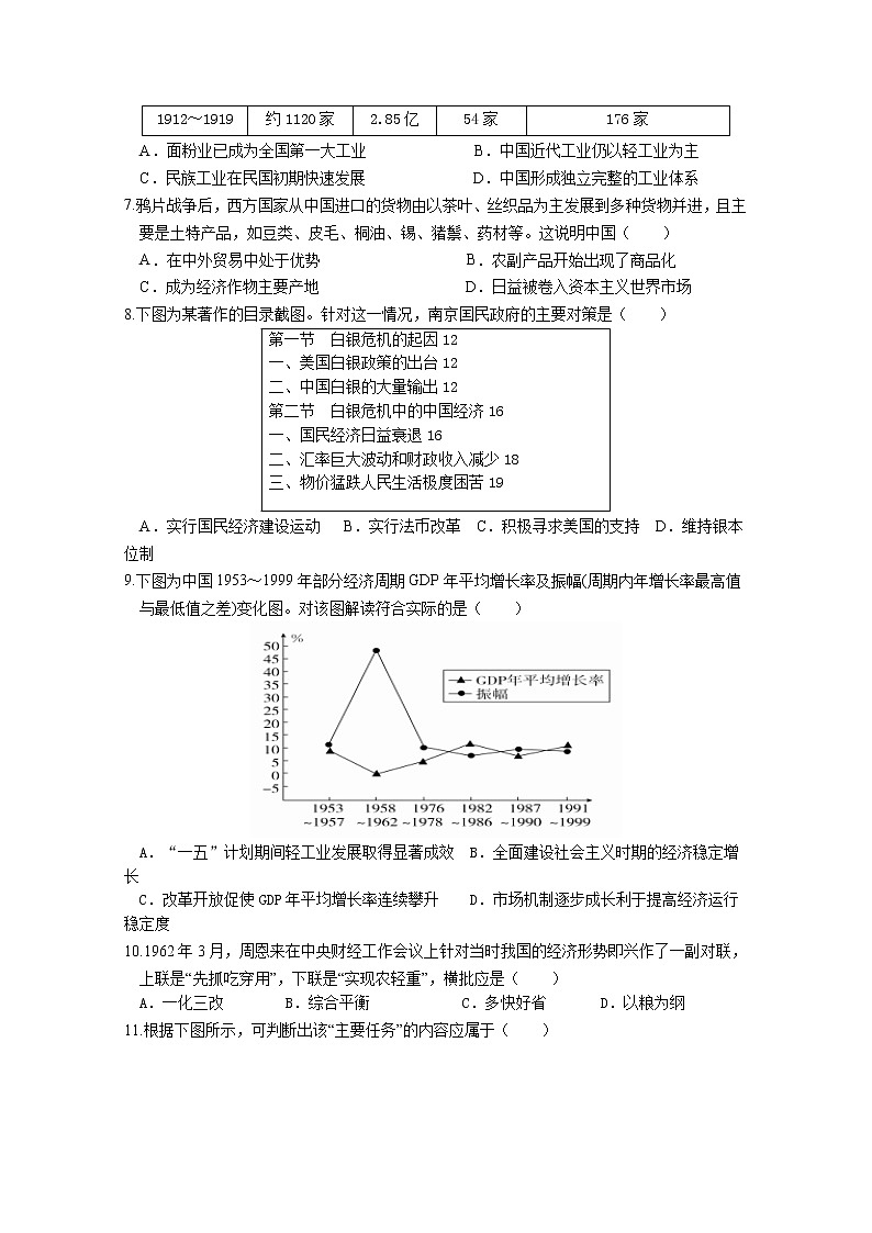 2020黄冈麻城实验高中高二8月月考历史试卷含答案第2页