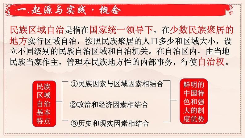 2022-2023学年高中历史统编版（2019）选择性必修一第13课 当代中国的民族政策 课件第8页