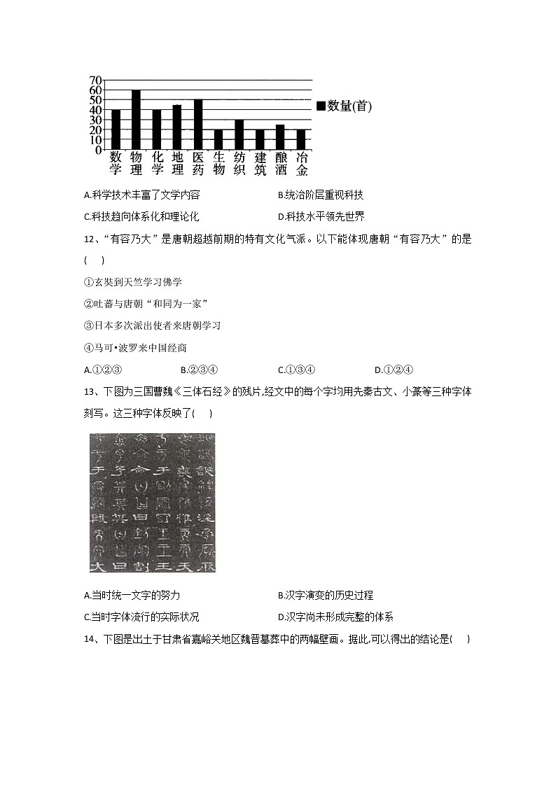 2023河南省豫东名校高一上学期第一次联合调研考试历史含解析03