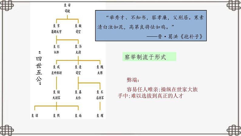 2022-2023学年高中历史统编版（2019）选择性必修一第二单元 官员的选拔与管理 课件08