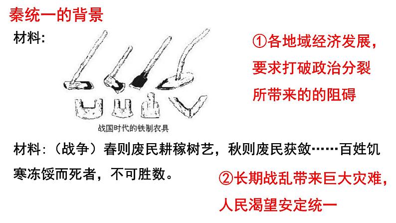 第3课 秦统一多民族封建国家的建立 课件第5页