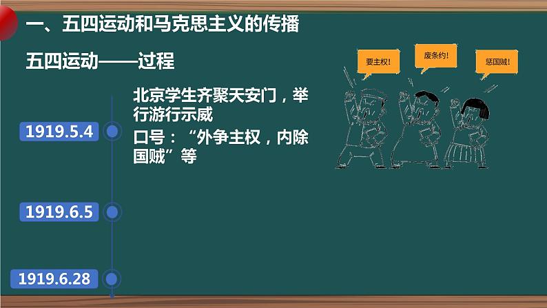 第21课五四运动与中国共产党的诞生课件高中历史统编版必修中外历史纲要上册 (8)第4页