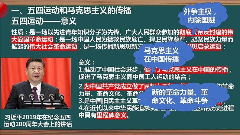 第21课五四运动与中国共产党的诞生课件高中历史统编版必修中外历史纲要上册 (8)第6页