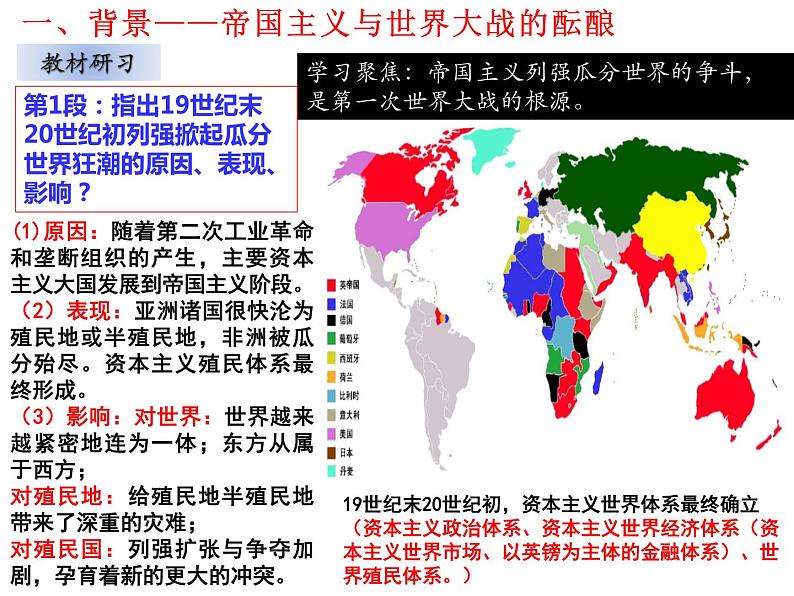 第14课 第一次世界大战与战后国际秩序 课件第3页