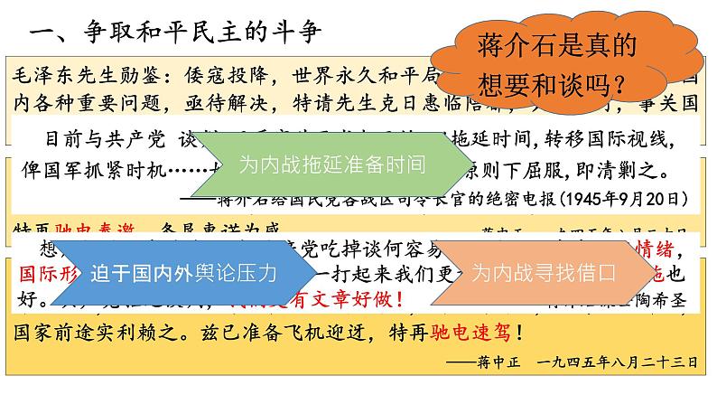 第25课 人民解放战争 课件第4页