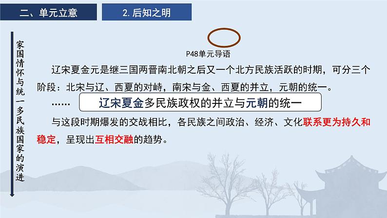 纲要上第三单元 辽宋夏金多民族政权的并立与元朝的统一 说课课件第8页