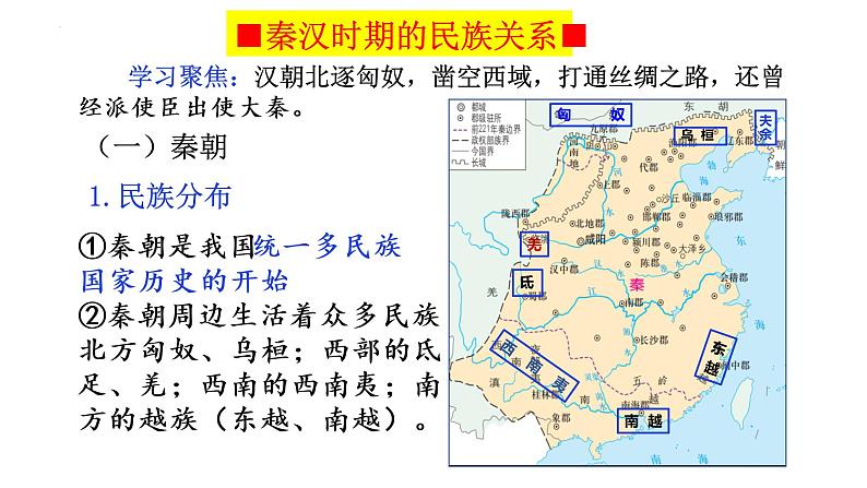 2022-2023学年高中历史统编版2019选择性必修1 第11课《中国古代的民族关系与对外交往》课件第3页